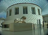 British Museum Top 20 00-2 The Great Court The Queen Elizabeth II Great Court. The spectacular glass and steel roof added in 2000 has transformed the British Museum's inner courtyard into the largest covered public square in Europe.